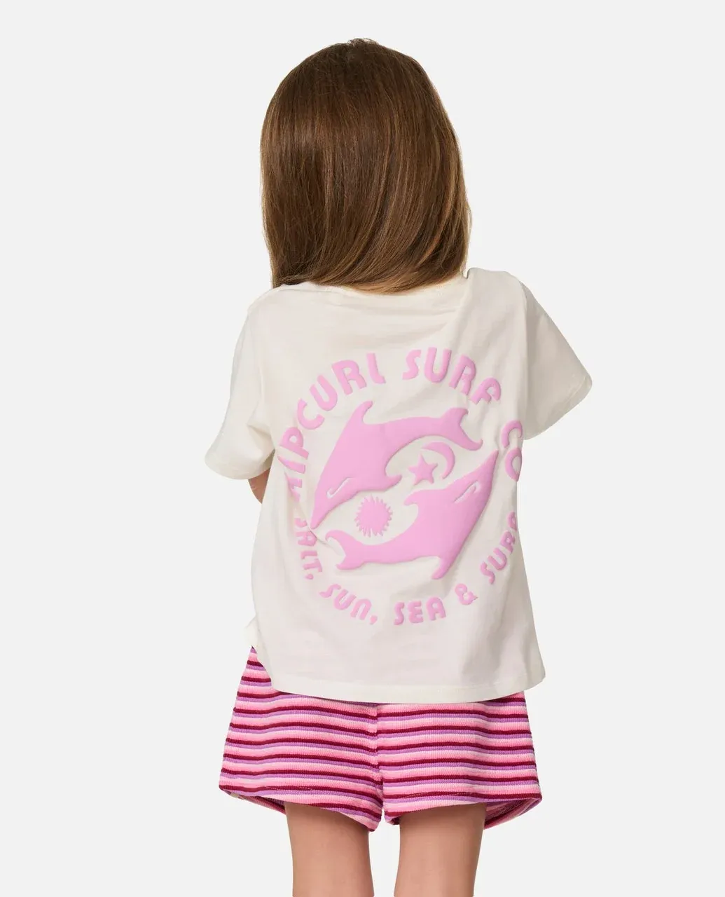 Surf Puff Tee - Girls 2-8