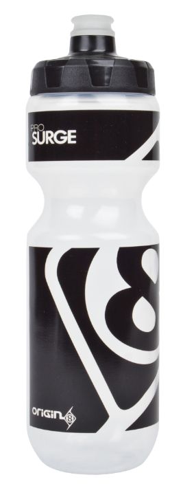 Pro-Surge Water Bottle, Colour: Black/Clear
