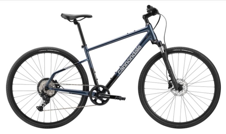 Cannondale Quick CX 3 - Hybrid Bike, Colour: Tungsten Blue, Size: X-Small