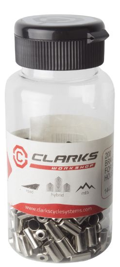 Clarks 5mm Alloy Break Ferrules (Per Ferrule), Colour: Alloy