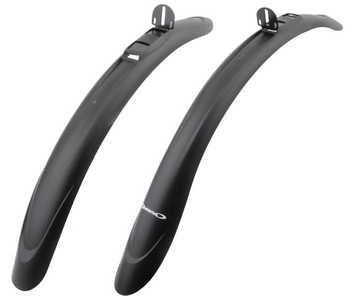 Beavertail Fenders, Colour: Black