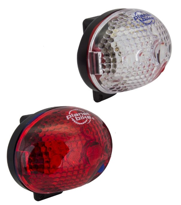 Blinky - LED Safety Light Set, Colour: Red/White