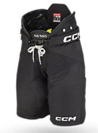 CCM Tacks AS 580 Pants - SR, Colour: BLACK, Size: SMALL