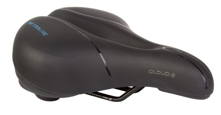 Metroline Airflow Saddle, Colour: black