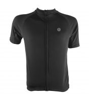 Aerius Road Cycling Jersey, Colour: Black, Size: Small