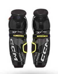 CCM Tacks XF Pro Shin Guards - YTH, Size: 8.0