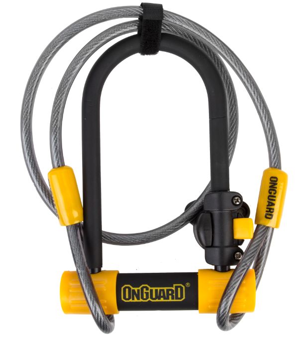 Bulldog 8015M lock, Colour: Black/yellow