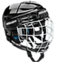 Bauer Prodigy Combo Helmet -YTH, Colour: BLACK