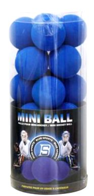 Blue Sports Mini Hockey Foam Balls
