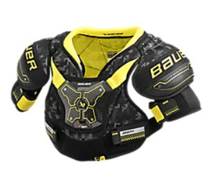 Bauer Supreme Mach Shoulder Pads - YTH, Size: SMALL