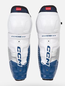 CCM Next Shin Guards - YTH, Size: 8.0