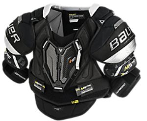 Bauer Supreme M5 Pro Shoulder Pads - JR, Size: SMALL