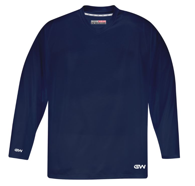 Gamewear 5500 ProLite Practice Jersey - JR, Colour: NAVY, Size: S/M