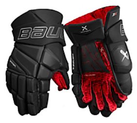 Bauer Vapor 3X Gloves - INT, Colour: Black, Size: 12