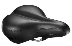 Giant Connect City Unisex Saddle, Colour: Black