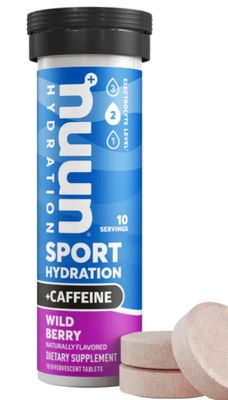 SPORT WILD BERRY CAFFEINATED TABLETS