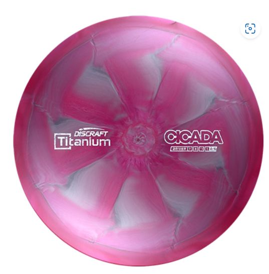 Titanium Cicada, Weight: 175-176g