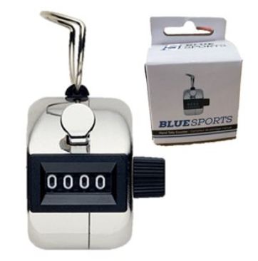 Blue Sports Step Counter