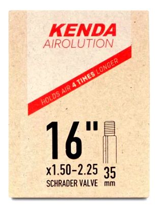 Kenda Airolution 16x 1.5-2.25 Tube - 35mm Shrader Valve