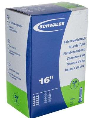 Schwalbe 16 x 1.85-2.45 Tube - 40mm Shrader Valve