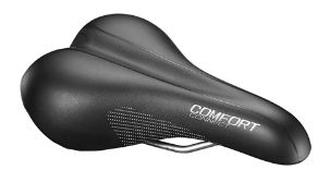 Giant Connect Comfort Saddle, Colour: Black