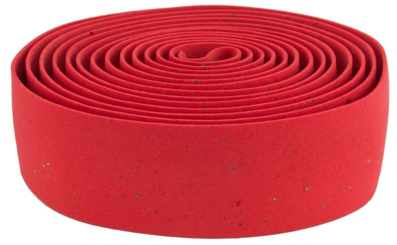 Origin8 Pro Cork Handlebar Tape, Colour: Red