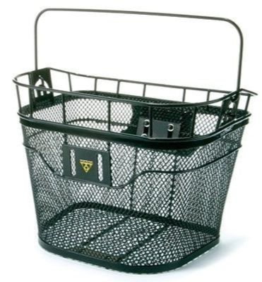 FRONT BASKET W/FIXER-3 BLACK