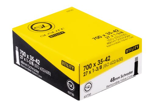 Utili-T Standard Schrader Valve Tubes 700x35-42, Size: 700 x 35-42