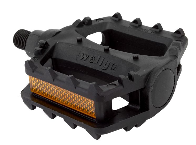 Sunlite Juvenile BMX Plastic Pedals, Size: 1/2"
