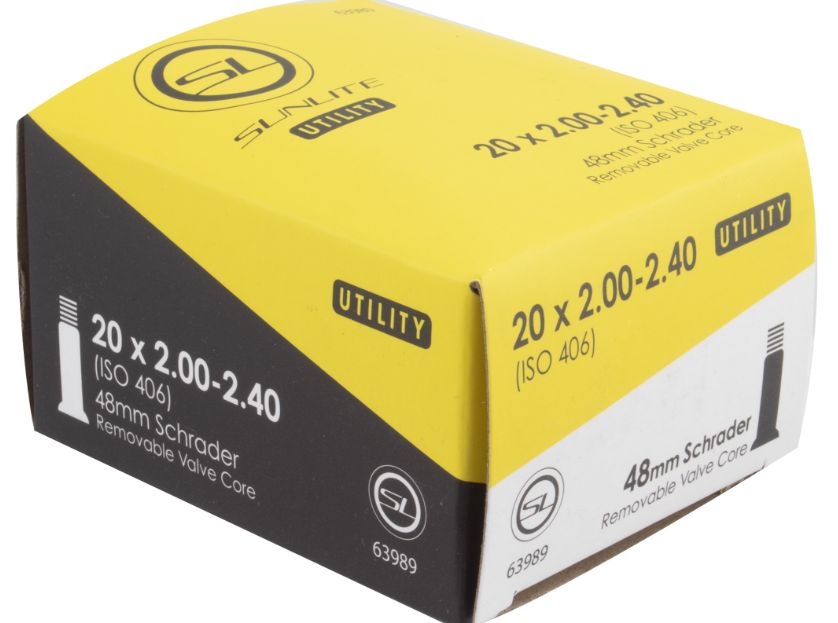 Utili-T Standard Schrader Valve Tubes 20x2.00-2.40 48mm SV