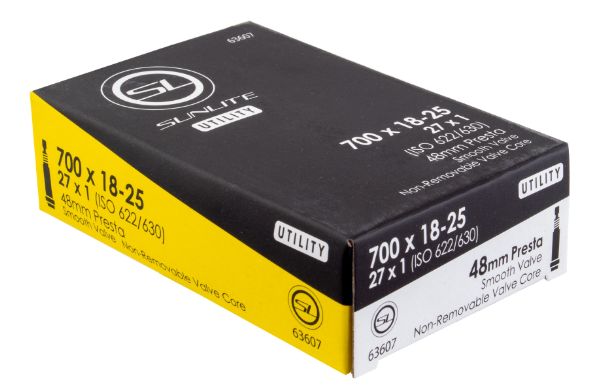 Utili-T Standard Presta Valve Tubes 700x18-25, Size: 700x18-25