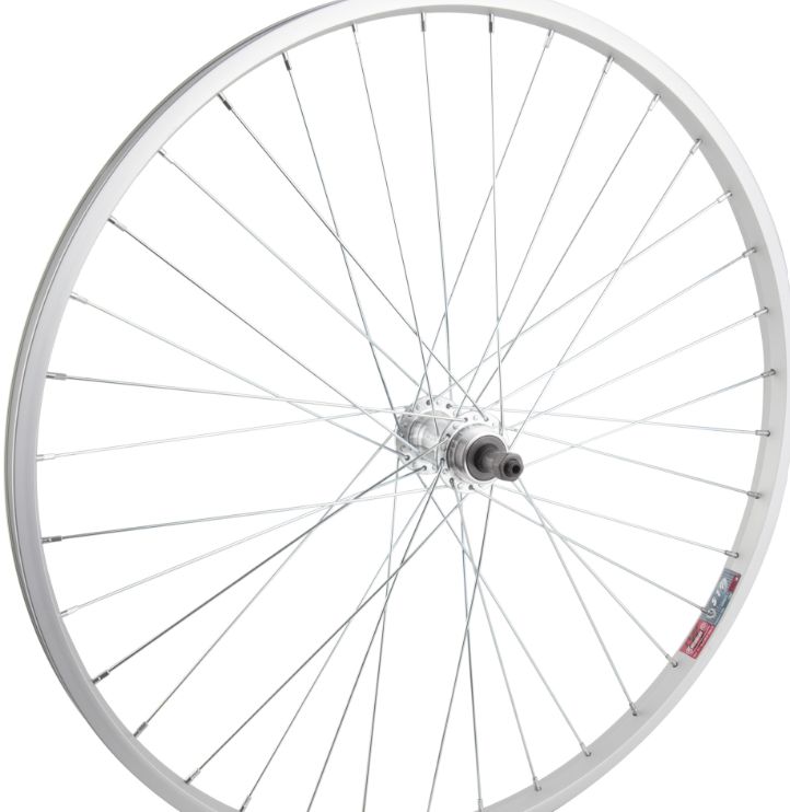 26" Alloy Mountain Single Wall Wheel, Colour: Silver