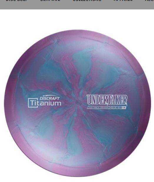 Titanium Undertaker, Weight: 173-174g