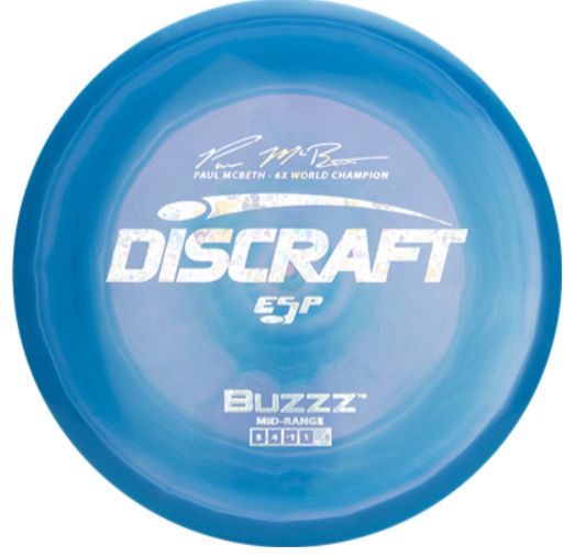 Paul McBeth 6x ESP Buzzz Signature Series, Weight: 177+g