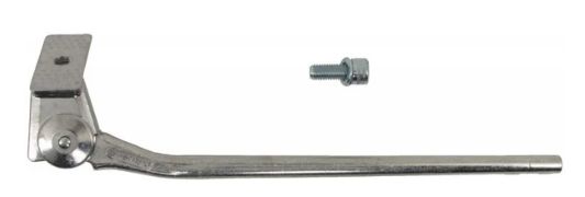 ALLOY KICKSTAND W/ALLEN HEAD 285mm SILVER, Colour: Silver, Size: 258mm