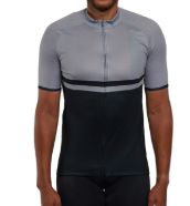 CUORE Road Jersey, Colour: Black/Grey, Size: Small