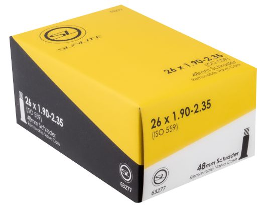 Standard Schrader Valve 26x1.90-2.35, Size: 26x1.90-2.35