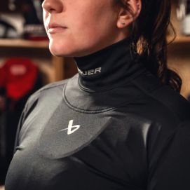 Bauer Women's Cut-Resistant Long Sleeve Neck Protect - WMN