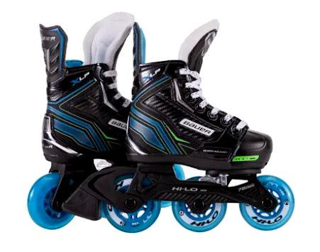 Bauer XLP Adjustable Roller Hockey - YTH, Size: 7-10