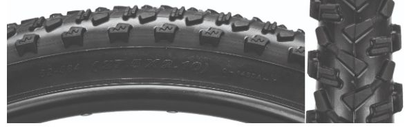 Crusader CST1435A tire, Size: 27.5 x 2.1