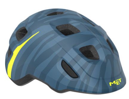 MET Helmets Hooray MIPS Child Helmet, Colour: Blue Zebra, Size: X-Small