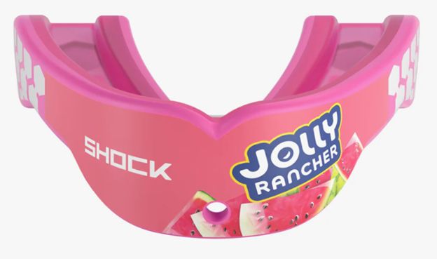 Shock Doctor Gel Max Power Flavor Fusion - SR / YTH, Fit: Youth, Flavor: Jolly Rancher Watermelon