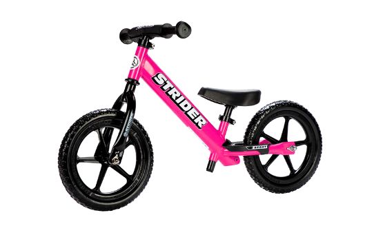 Strider Balance Bike - 12", Colour: Pink