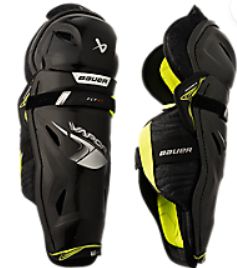 Bauer Vapor FLY40 Shin Guards - JR, Size: 11.0