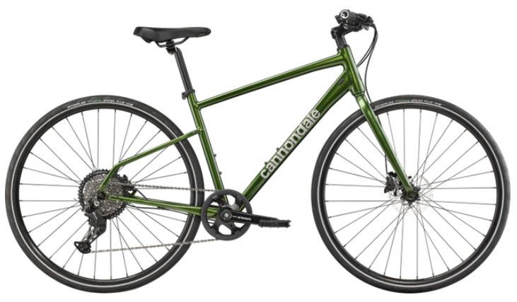 Cannondale Quick 3 - Hybrid Bike, Colour: Spruce Green, Size: X-Small
