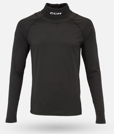 CCM Neck Guard Long Sleeve - SR, Size: SMALL