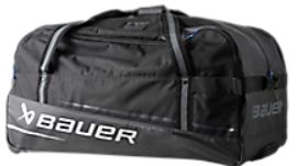Bauer Premium Wheeled Bag - JR, Colour: Black