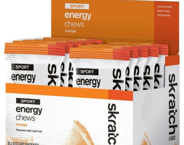SPORT ENERGY CHEWS, Flavor: Orange