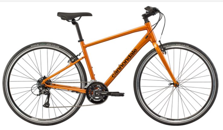 Cannondale Quick 4 - Hybrid Bike, Colour: Tiger Eye, Size: X-Small