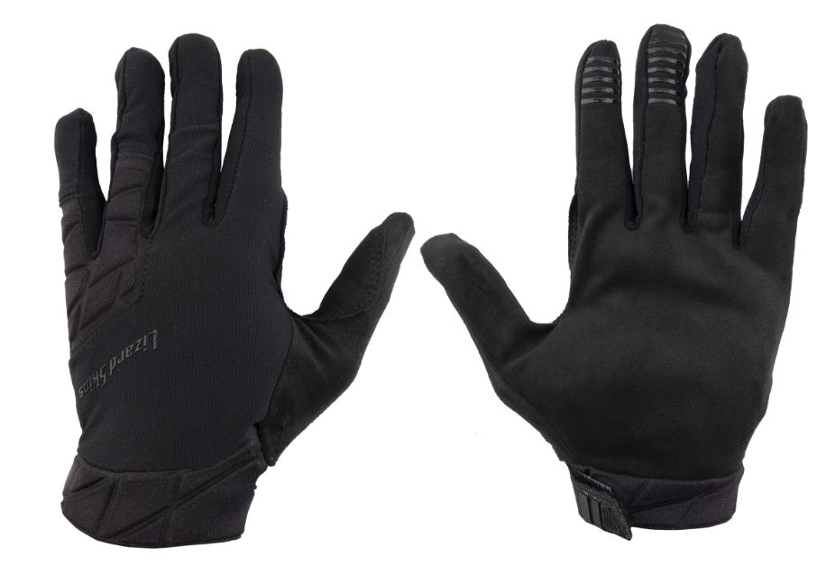 Lizard Skins Monitor Ops Long Finger Gloves, Colour: BLACK, Size: SMALL